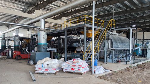 Complete 90% Installation Work of Thermal Desorption Unit in Hubei, China in 2023