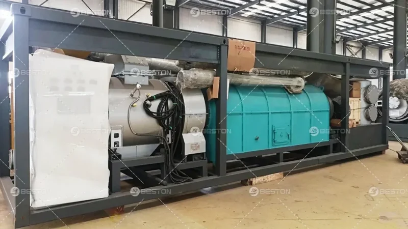 Mobile Biochar Unit is Shipped to Indonesia in 2024