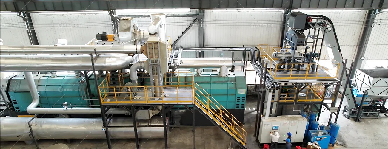 Continuous Plastic Pyrolysis Plant
