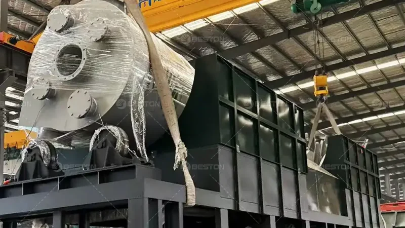 Ship BST-50 Biochar Production Equipment to U.S
