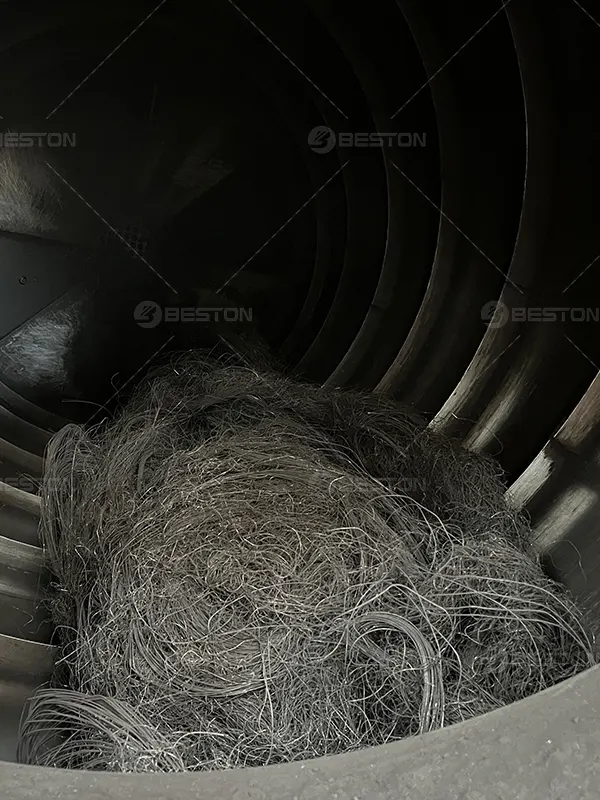 Steel Wire from Tyre Pyrolysis