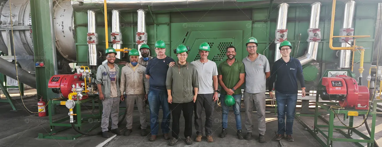 BST-50 Charcoal Machine Successfully Delivered in Brazil