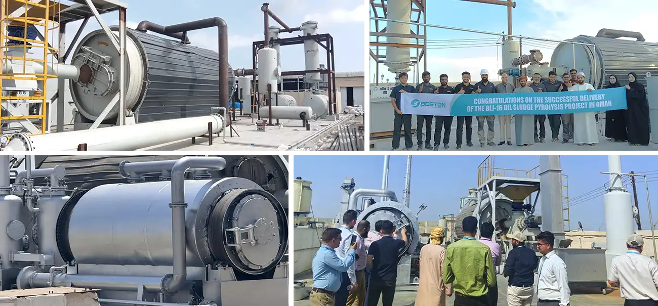 Oil Sludge Pyrolysis Plant in Oman