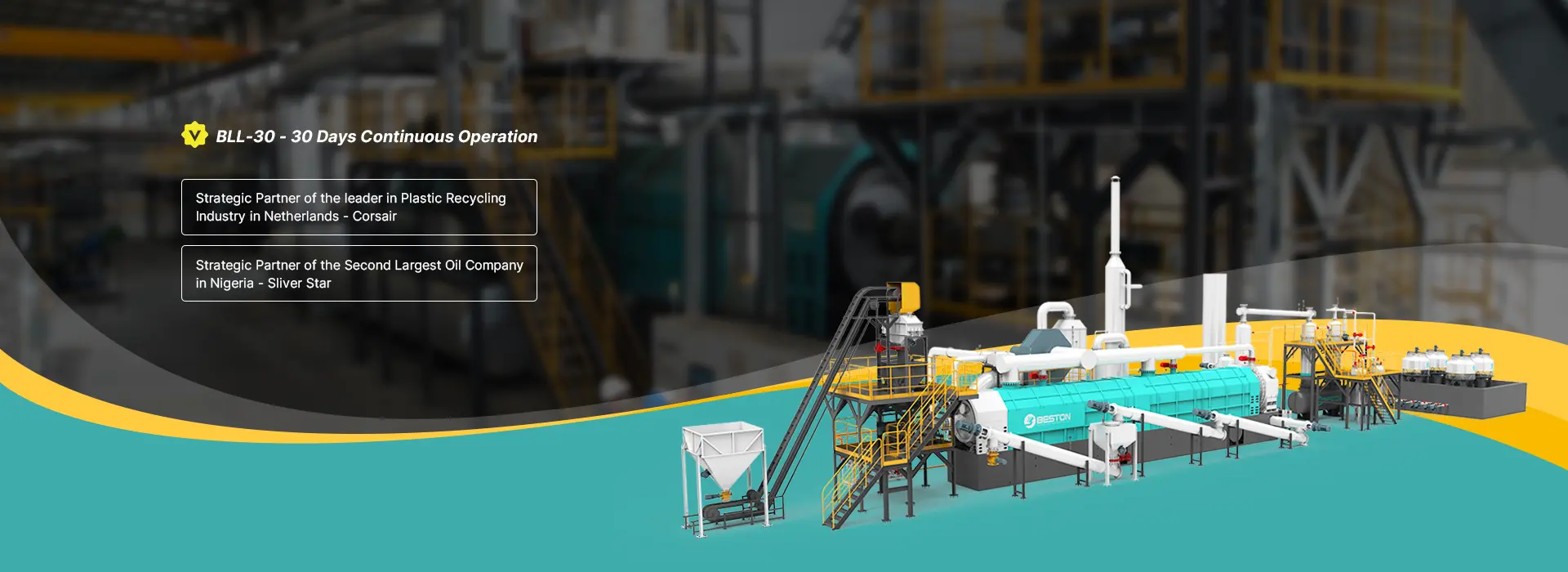 Pyrolysis Plant Banner