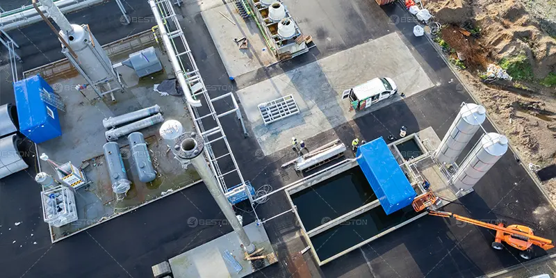 Civil Construction Cost of Pyrolysis Plant