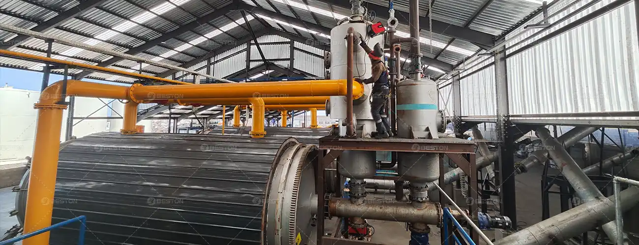Pyrolysis Plant with Catalytic System in South Africa