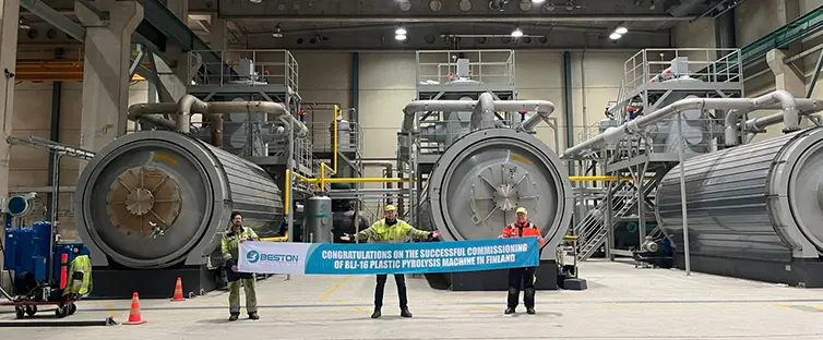 Succesful Delivery of Small Pyrolysis Plant in Finland