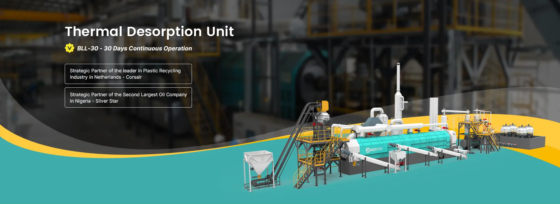 BLL-30 Thermal Desorption Unit Banner