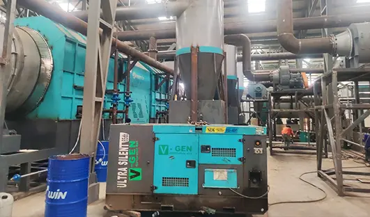 Charcoal Production Machine Commissioning