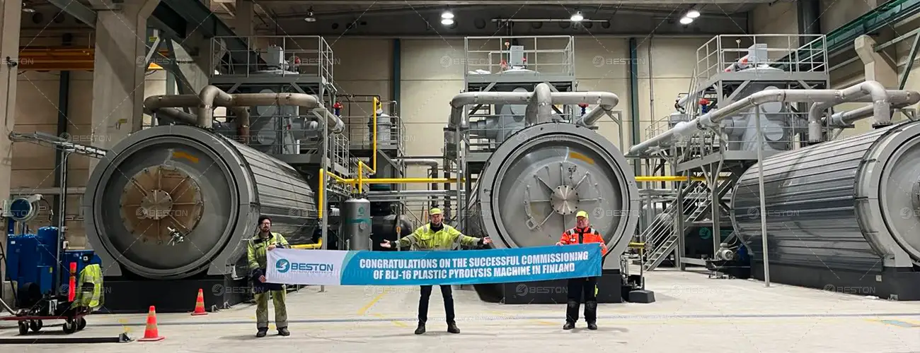 Pyrolysis Plant in Europe to Process Plastic