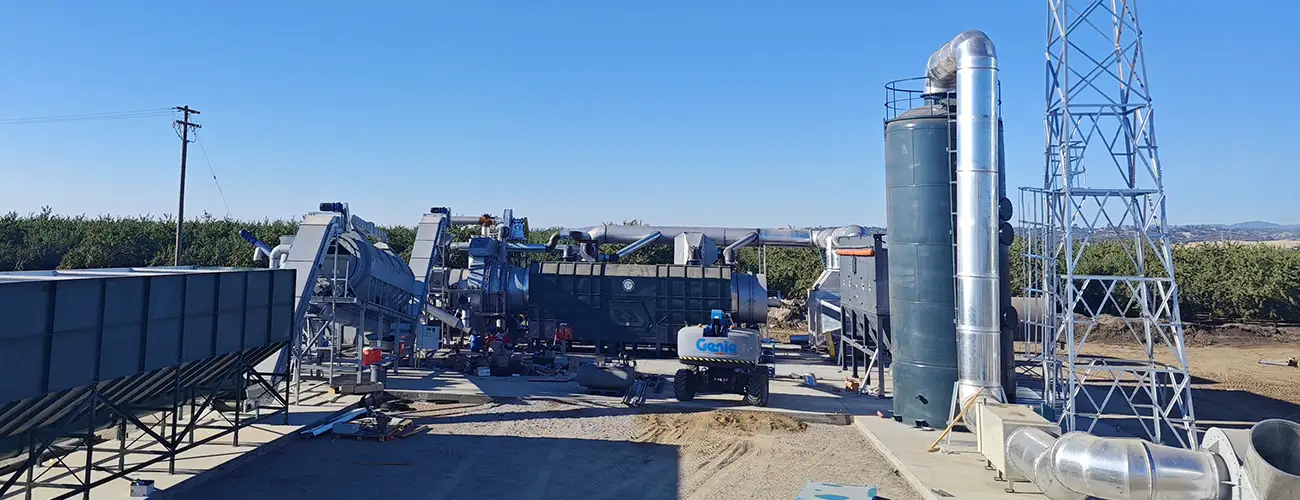 BST-50 Biochar Machine for Processing Almond Shell