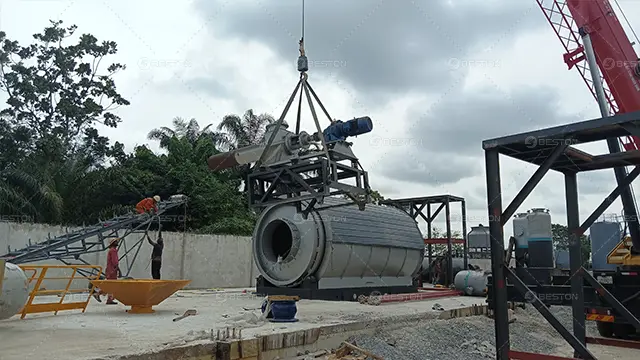 Key Component Hoisting of BLJ-16 TDU