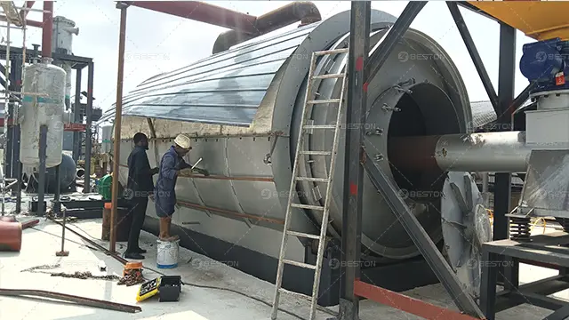 Reactor Insulation Layer Installation of BLJ-16 TDU