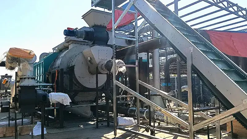 BST-50 Biochar Production Equipment in Southeast Asia
