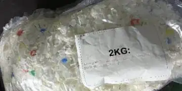 HDPE plastic granules