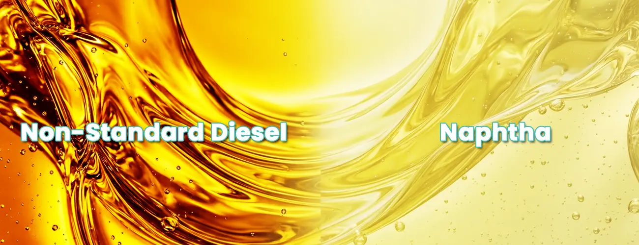 Pyrolysis Naphtha and Non-Standard Diesel