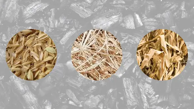 Agricultural Residue for Charcoal Making
