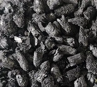 Charcoal From EFB Pellets