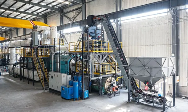 Modern Continuous Plastics Pyrolysis Facility