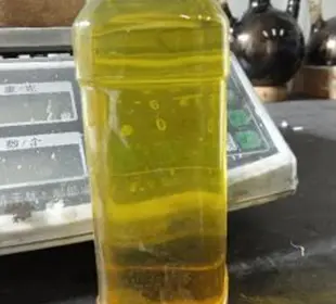 Catalytic Oil from HDPE Plastic Granules