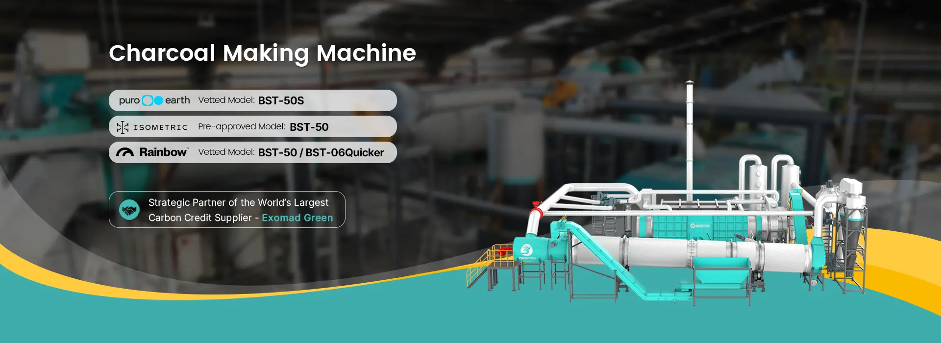 Charcoal Making Machine banner