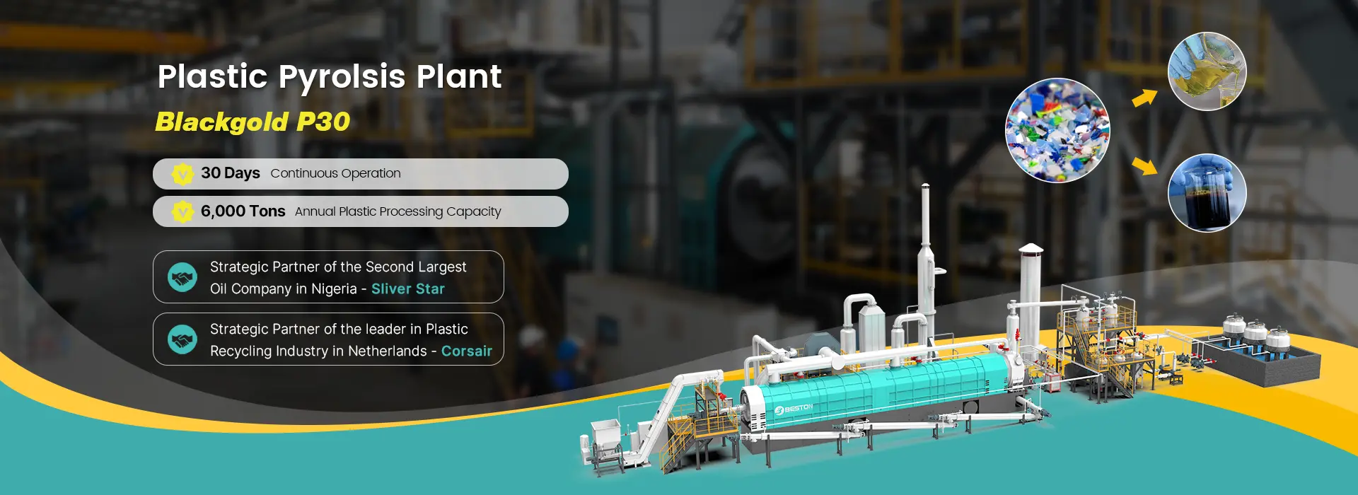 Plastic Pyrolysis Plant banner